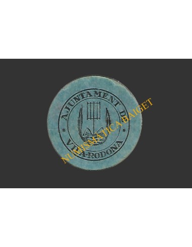 VILARRODONA (Tarragona) 5 cèntims 15 de novembre del 1937