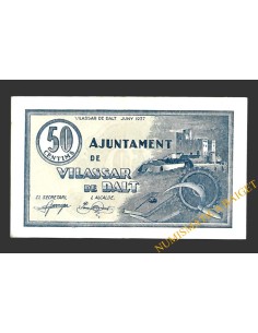 VILASSAR DE DALT (Barcelona) 50 cèntims juny del 1937