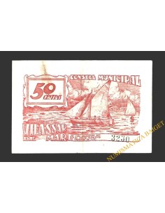 VILASSAR DE MAR (Barcelona) 50 cèntims 1937 2