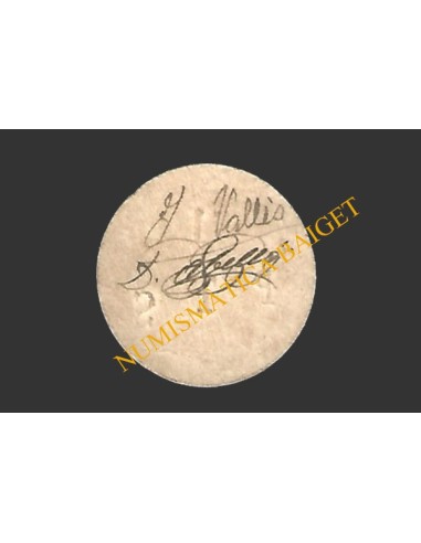 VILELLA BAIXA, LA (Tarragona) 1 pesseta 1937