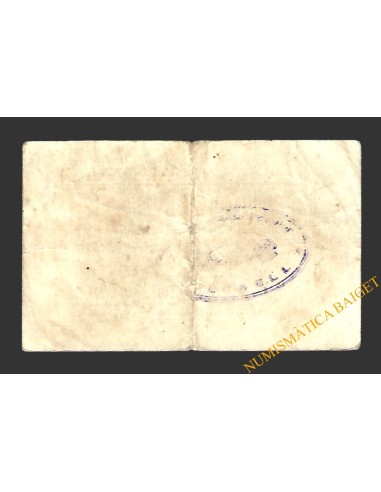 VILOSELL (Lleida) 50 cèntims abril del 1937