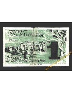VINAIXA (Lleida) 1 pesseta 3 d'agost del 1937 2