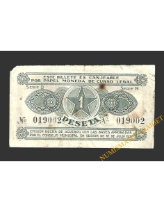 ALCOY (Alicante) 1 pesetqa 12 de julio de 1937 2