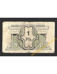 ALGEMESÍ (Valencia) 1 pesetqa 1937 2