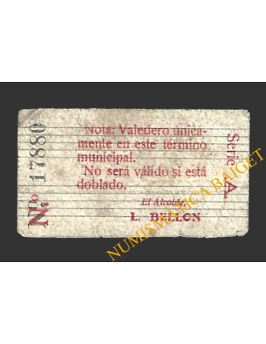 BAEZA (Jaén) 25 céntimos,1937