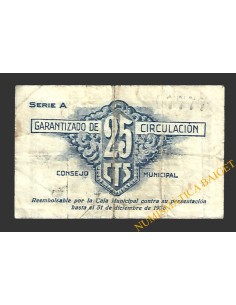 BURJASOT (Valencia) 25 céntimos, 11 de octubre de 1937 2
