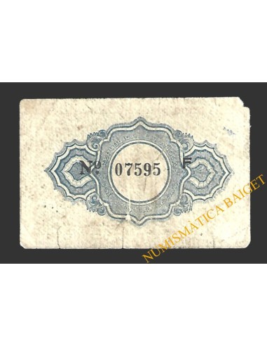 CARAVACA (Murcia) 25 céntimos, 27 de julio de 1937