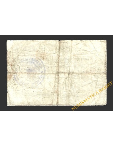 CASTELLOTE (Teruel) 50 céntimos, 5 de septiembre de 1937