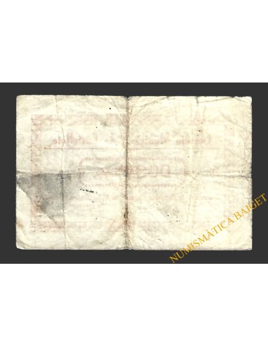 CASTELLOTE (Teruel) 2 pesetas, 5 de septiembre de 1937