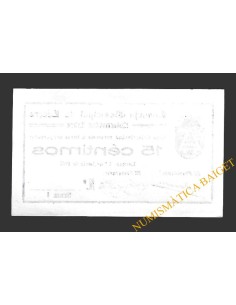 LÉCERA (Zaragoza) 15 céntimos, 1 de junio de 1937  2