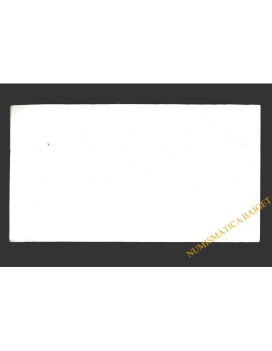 LÉCERA (Zaragoza) 25 pesetas, 1 de junio de 1937