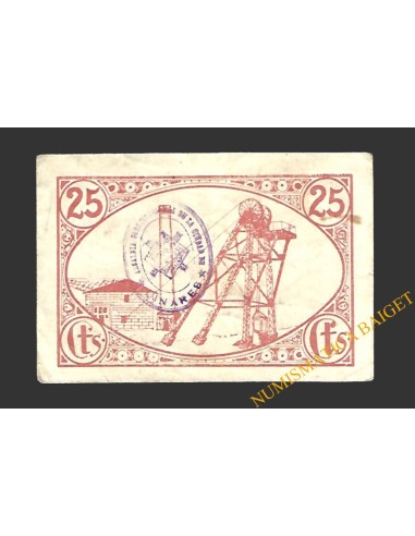 LINARES (Jaén) 25 céntimos, 1937