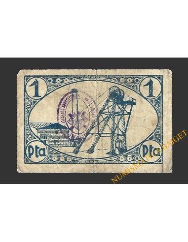 LINARES (Jaén) 1 peseta, 1937