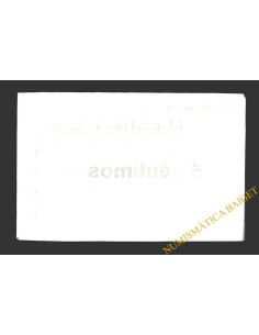 MUNIESA (Teruel) 25 céntimos 1937 2