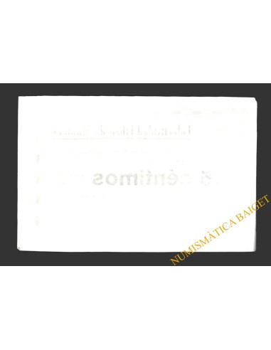 MUNIESA (Teruel) 25 céntimos 1937