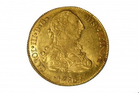 CARLOS III - 1786/5 8 Escudos Potosí