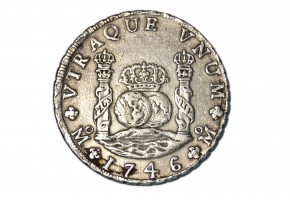 FELIPE V - 1746, 8 Reales Mexico