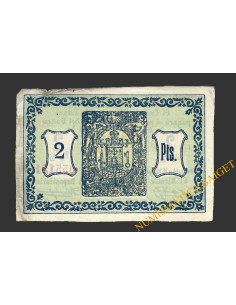 TOTANA (Murcia), 2 pesetas, 16 de mayo de 1937 2