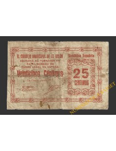 UNION, LA (Murcia), 25 céntimos junio de 1937