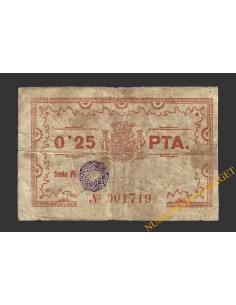 UNION, LA (Murcia), 25 céntimos junio de 1937 2