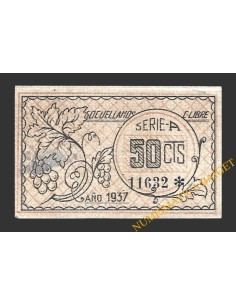 SOCUÉLLAMOS (Ciudad Real), 50 céntimos, 1937 2