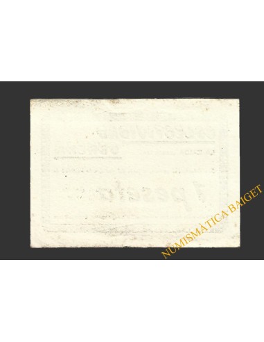 ZAIDA (Zaragoza) 1 peseta 1937