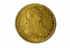 CARLOS IV - 1803. 2 Escudos Madrid-FA