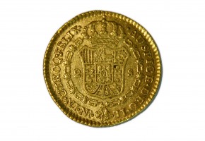 CARLOS IV - 1790. 2 Escudos Nuevo Reino-JJ