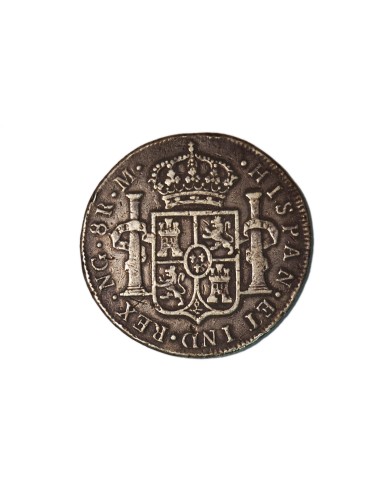 CARLOS IV - 1792. 8 REALES GUATEMALA-M