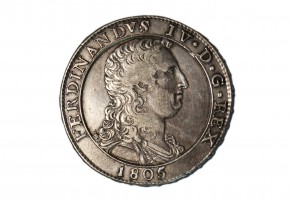 FERNANDO IV, 1805. 120 GRANA. NAPOLES Y SICILIA