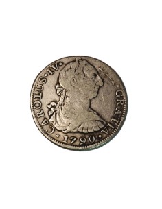 CARLOS IV - 1790. 8 REALES MEXICO-F.M.