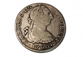 CARLOS IV - 1790. 8 REALES MEXICO-F.M.