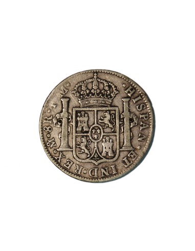 CARLOS IV - 1790. 8 REALES MEXICO-F.M.