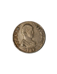 FERNANDO VII 1811, 2 REALES CATALUÑA-S.F. (TARRAGONA)