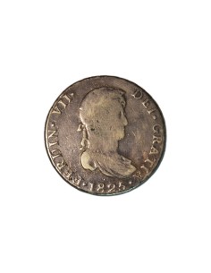 FERNANDO VII 1825, 4 REALES SEVILLA-J.B.