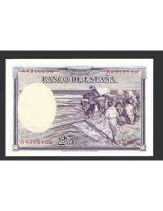 II REPÚBLICA ESPAÑOLA  25 PESETAS 1936 2