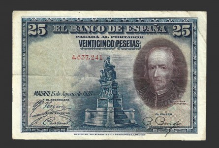 ALFONSO XIII 25 PESETAS 1928