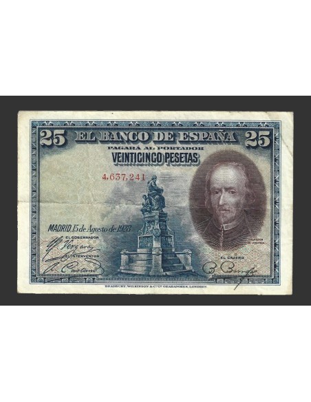 ALFONSO XIII 25 PESETAS 1928