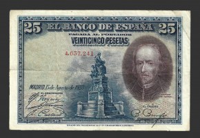 ALFONSO XIII 25 PESETAS 1928