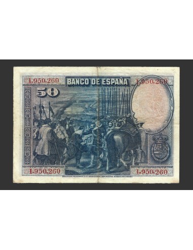 ALFONSO XIII 50 PESETAS 1928