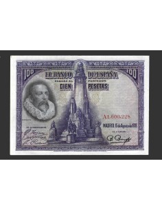 ALFONSO XIII 100 PESETAS 1928 SERIE A