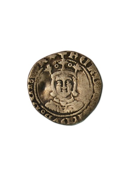 FERNANDO II 1/2 REAL 1479-1516 ZARAGOZA
