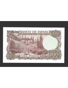 ESTADO ESPAÑOL 100 PESETAS 1970 SIN SERIE 2