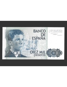 JUAN CARLOS I 10000 PESETAS 1985 SERIE B 2