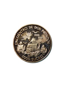 ECUADOR 5000 SUCRES 1991