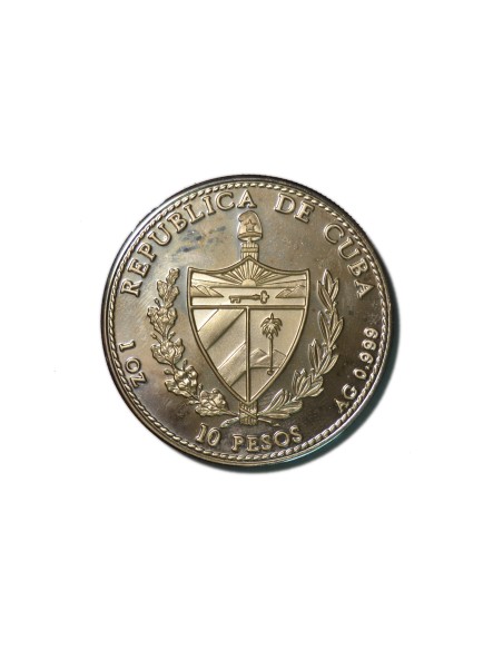 CUBA 10 PESOS 1990