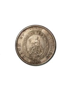 GRAN BRETAÑA  DOLLAR 1804 (ACUÑADO SOBRE 8 REALES ESPAÑOLES) 2