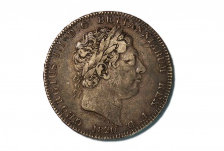 GRAN BRETAÑA  CROWN 1820 LX