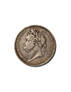 GRAN BRETAÑA  CROWN 1822 TERTIO
