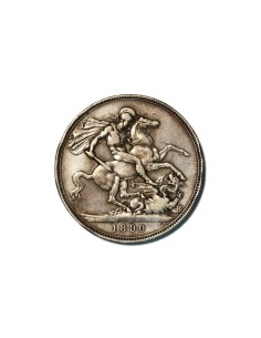 GRAN BRETAÑA  CROWN 1890 2